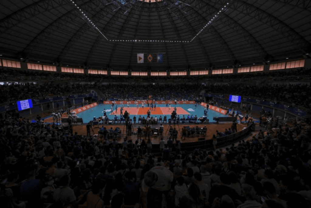 Ginásio Mineirinho, em jogo de Vôlei do Sada Cruzeiro na Superliga