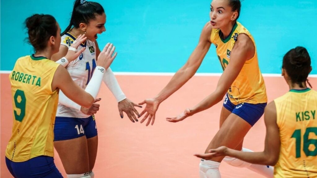 Brasil assume 1º lugar no ranking mundial de vôlei feminino