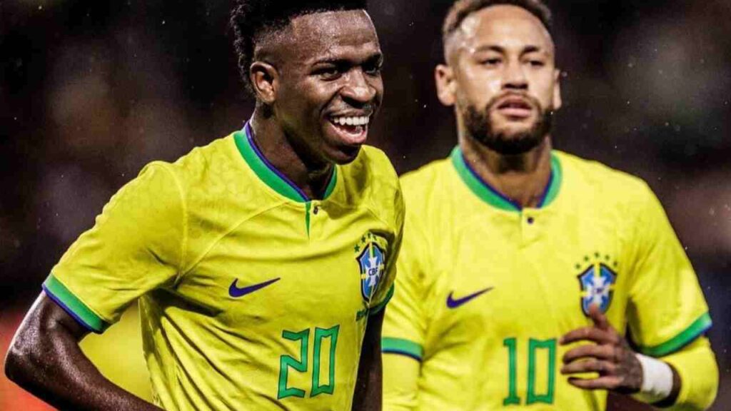 Neymar questiona colocação de Vini Jr na premiação da Bola de Ouro: "Mínimo entre os 3"