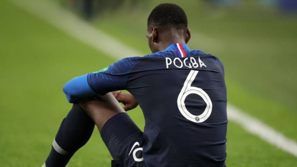 Paul Pogba está fora da Copa do Mundo do Qatar Foto: Divulgação