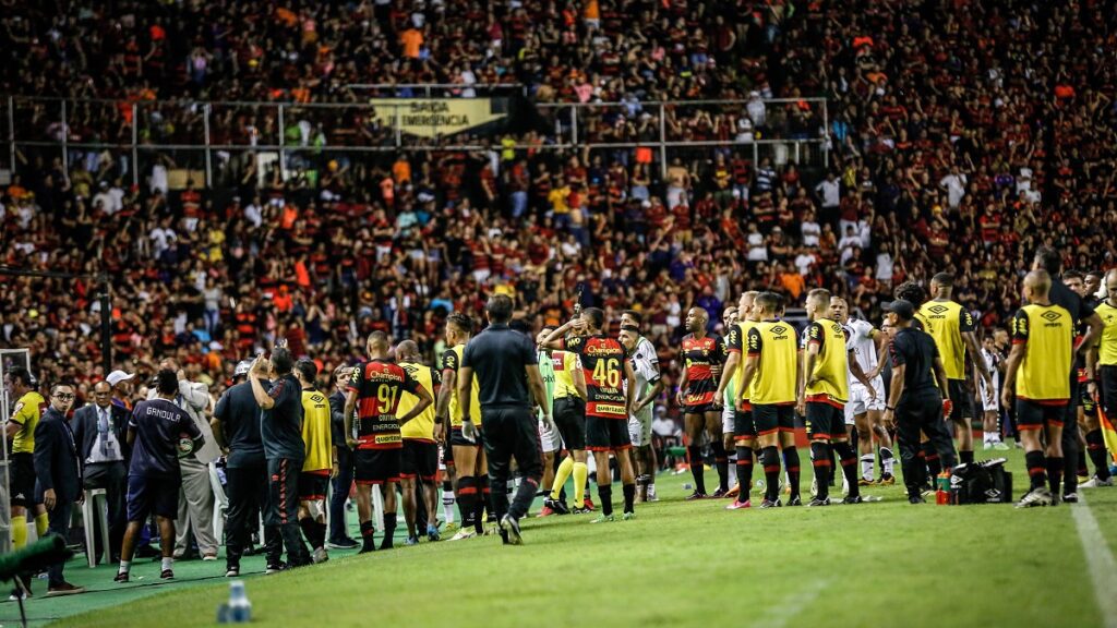 Sport x Vasco - confusão