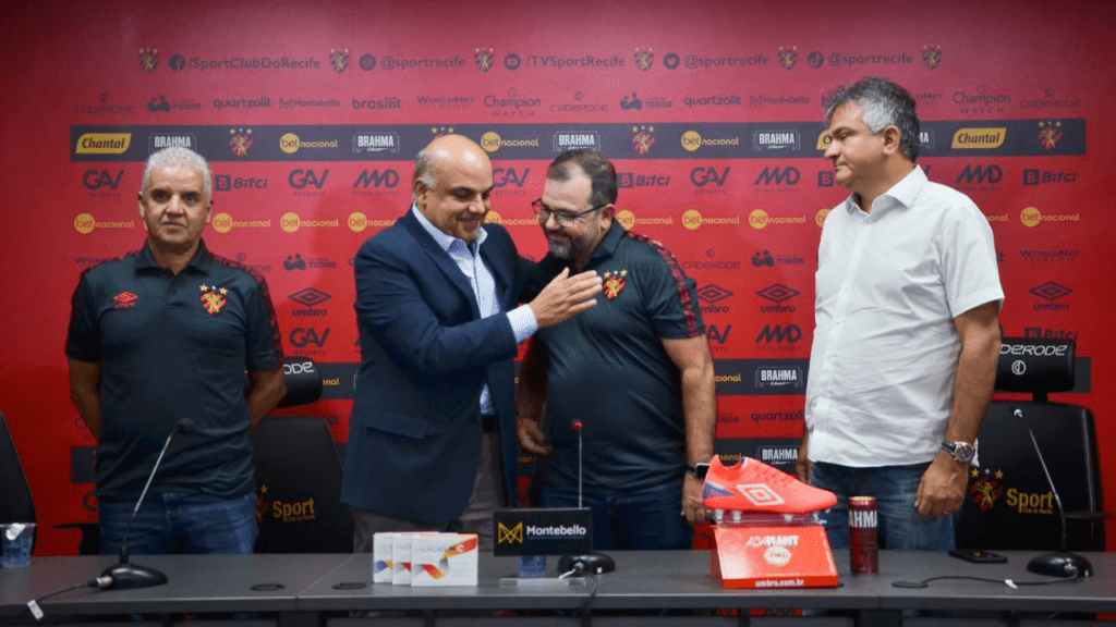Apresentação do novo treinador do Sport