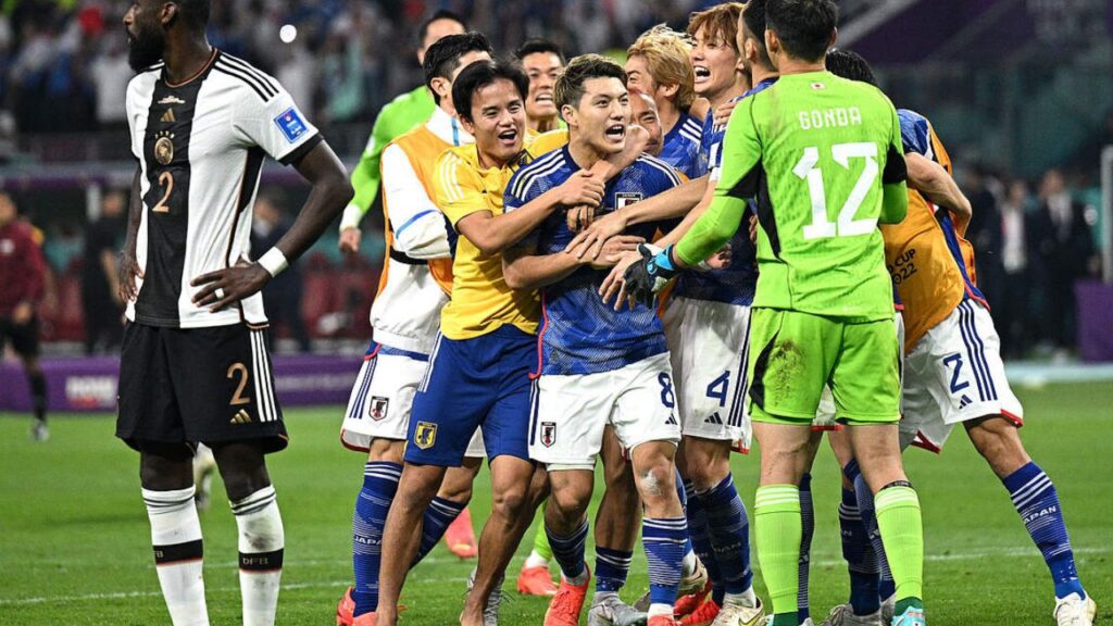 Zebra: Alemanha perde para o Japão de virada