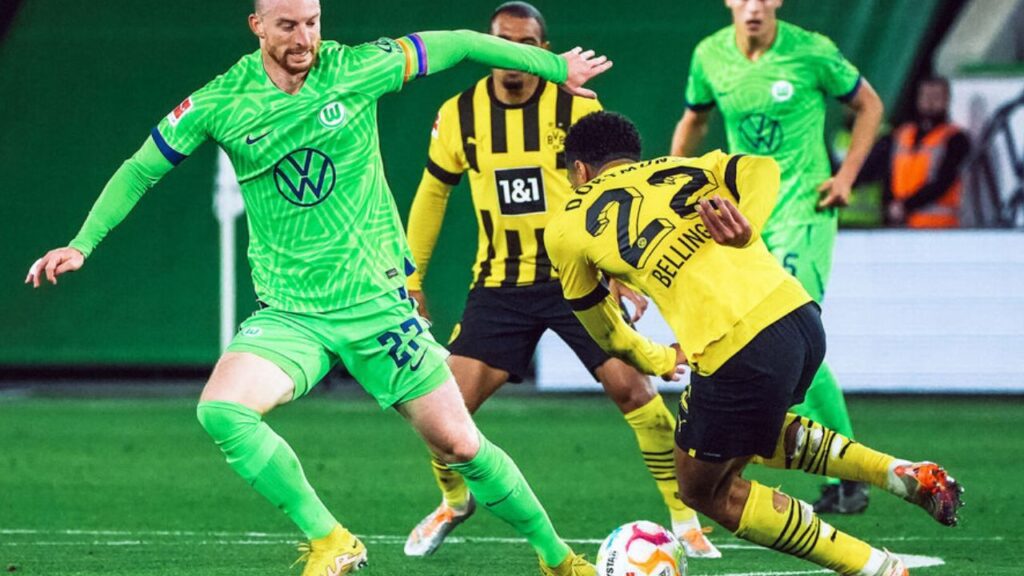 Wolfsburg vence o Borussia Dortmund