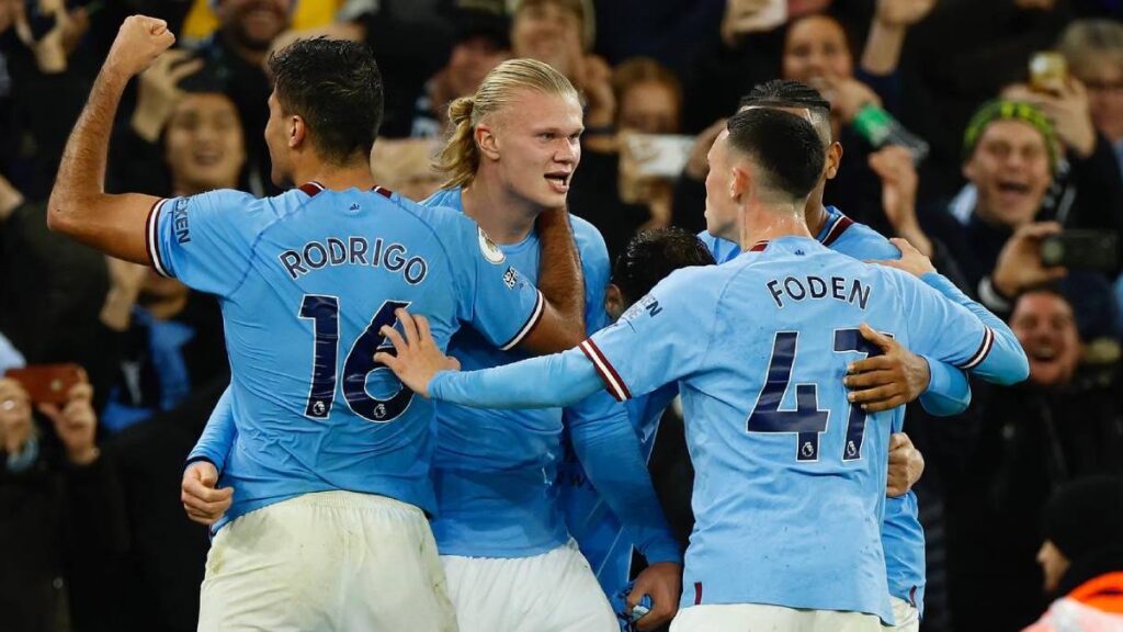 Com gol de Haaland, o Manchester City venceu o Fulham por 2 a 1 Foto: Divulgação