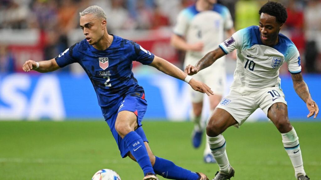 Inglaterra e Estados Unidos empataram por 0 a 0 Foto: Divulgação