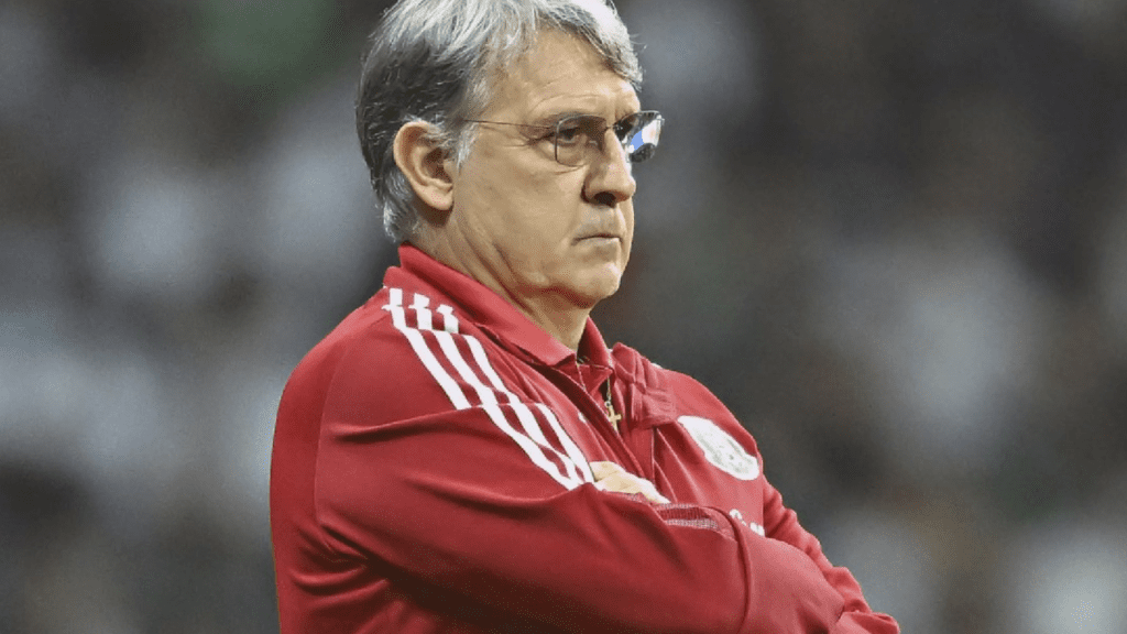 Treinador Gerardo Martino, do México