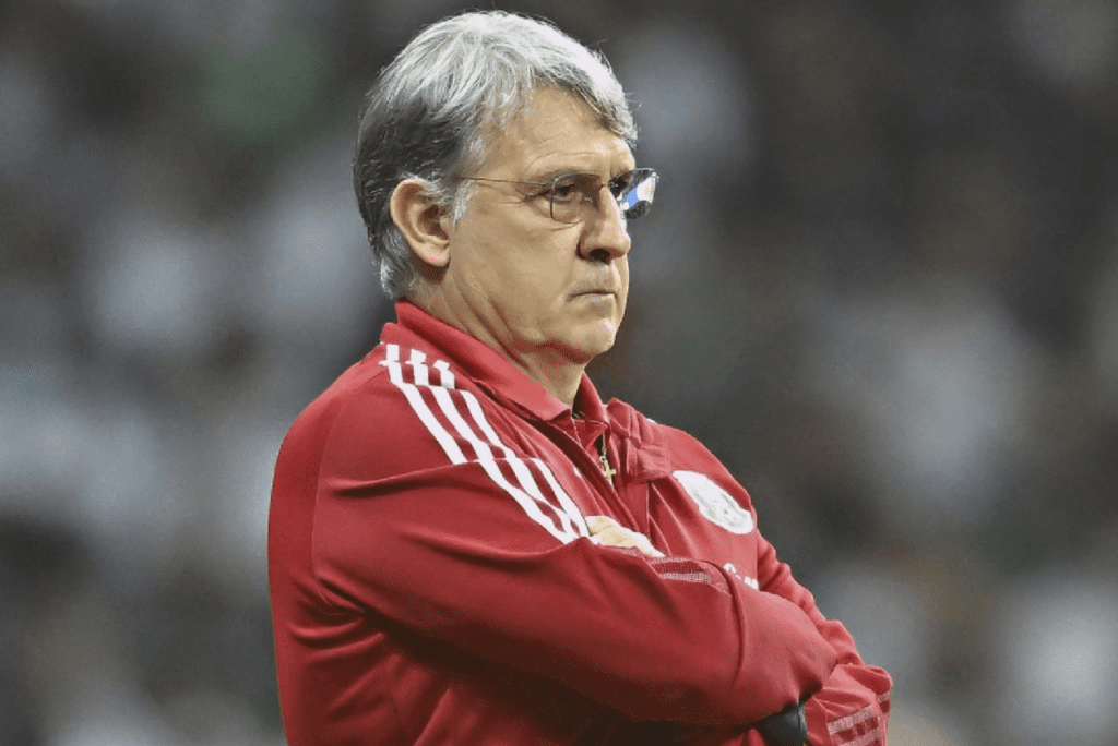 Treinador Gerardo Martino, do México