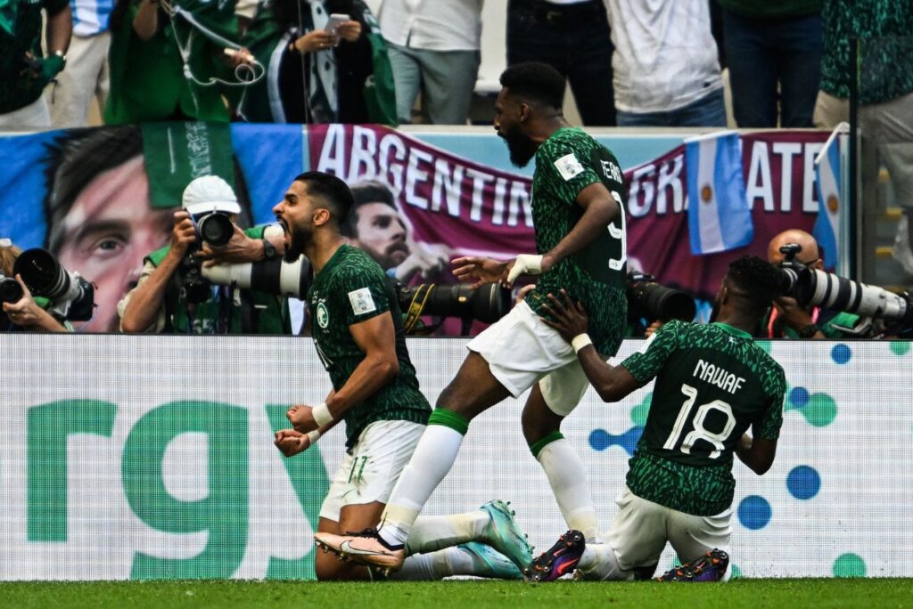 Lance de Argentina 1x2 Arábia Saudita, na Copa do Mundo