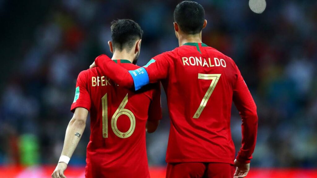 Bruno Fernandes revela tudo sobre o episódio do vestiário envolvendo Cristiano Ronaldo Foto: Divulgação