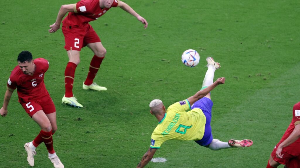 Brasil: Veja o golaço de Richarlison, pela Copa do Mundo 2022