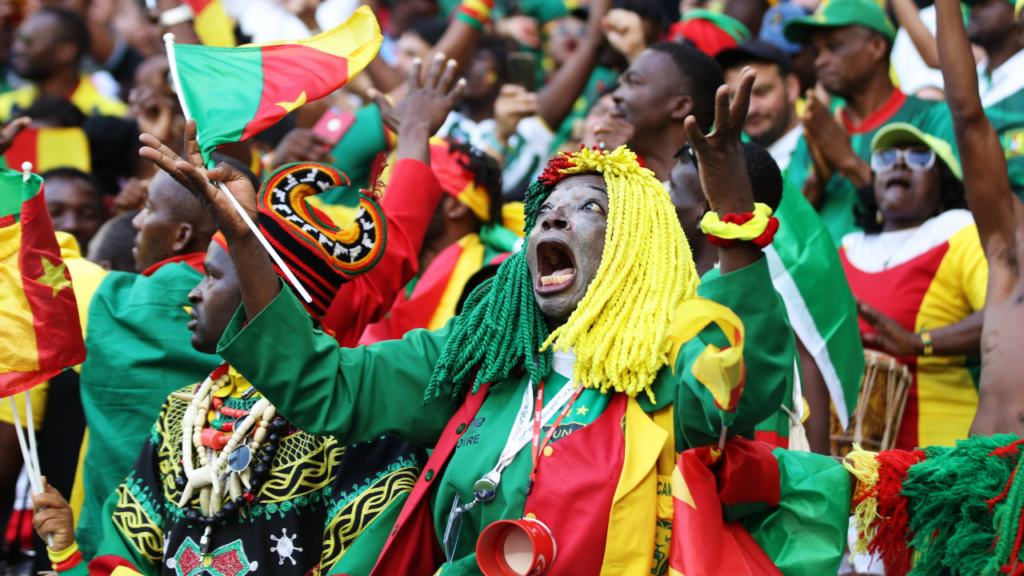 Torcida de Camarões na Copa do Mundo