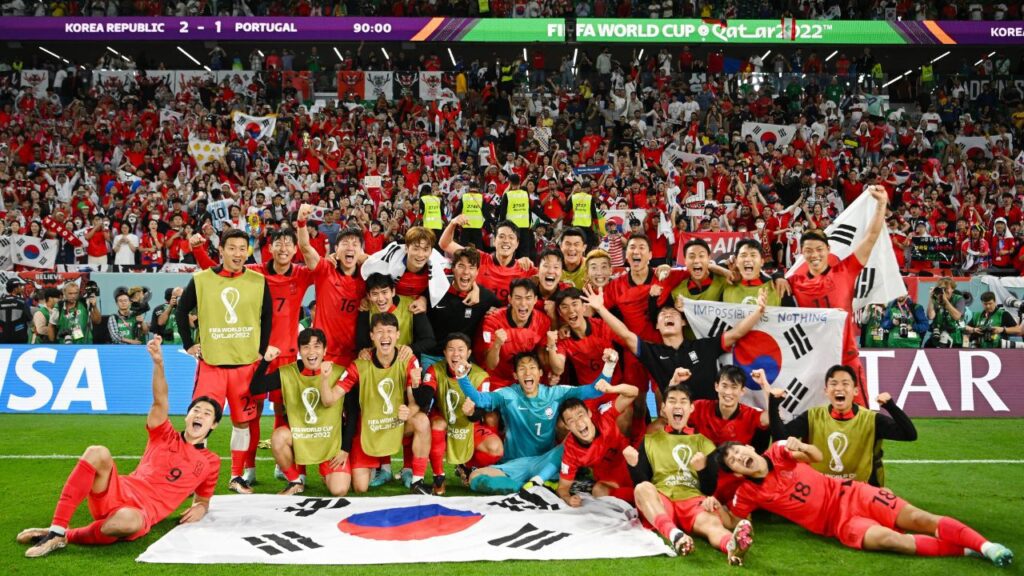 Asia: Seleção da Coreia do Sul na Copa do Mundo