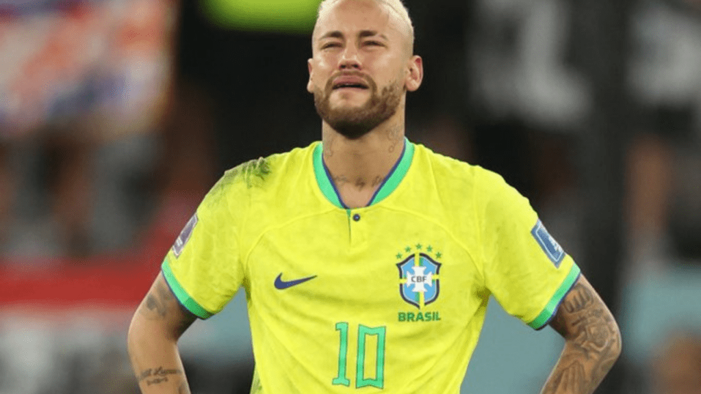 Atacante Neymar, da Seleção Brasileira