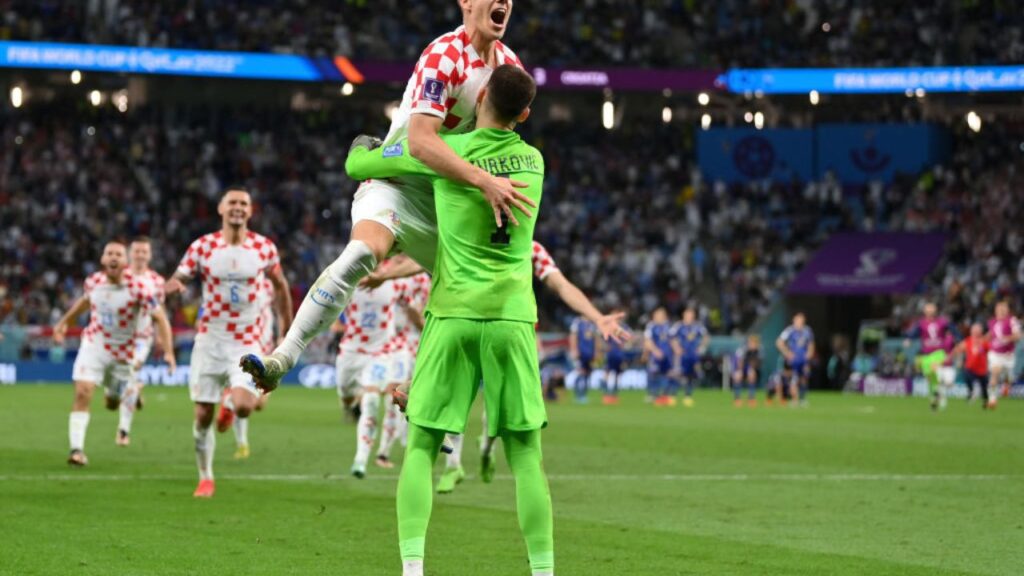 Livajkovic pega três pênaltis e garante classificação da Croácia