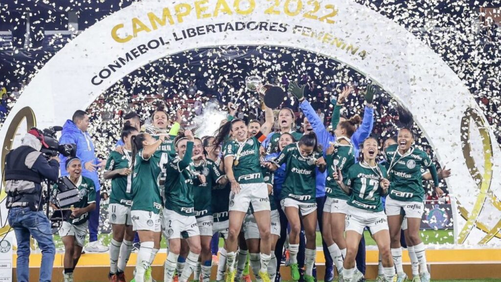 Palmeiras comemora título da Libertadores Feminina 2022