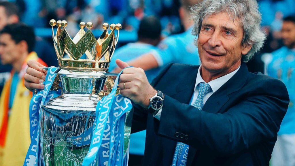 Técnico Manuel Pellegrini, ex-Manchester City