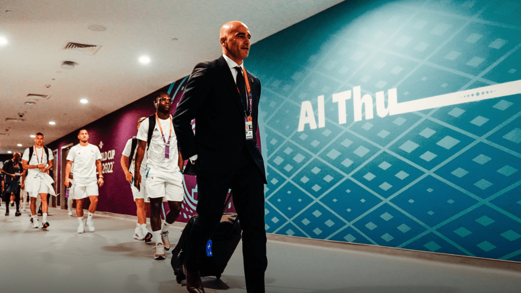 Treinador Roberto Martínez, ex-Bélgica