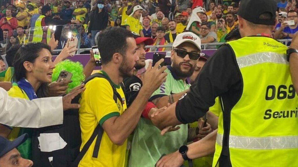 Sósia de Neymar engana multidão em shopping no Qatar Foto: Divulgação