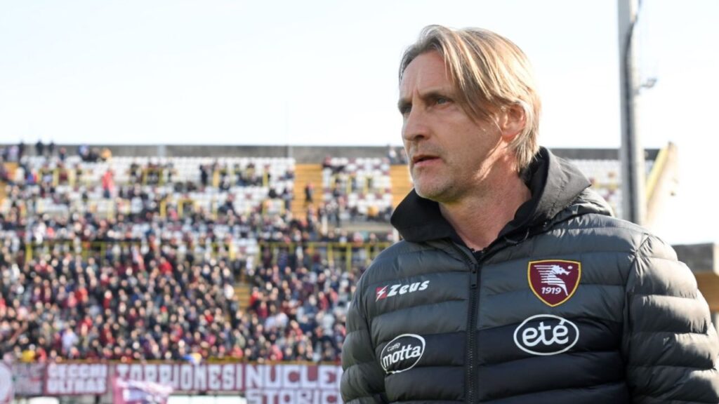Treinador da Salernitana, Davide Nicola