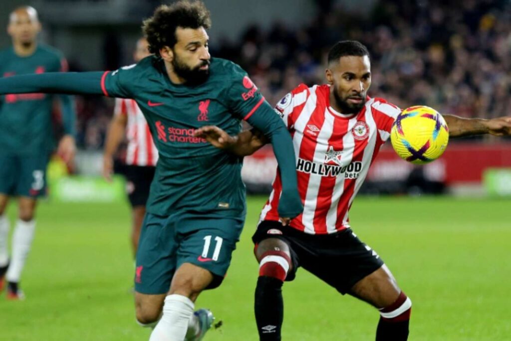 Liverpool perde do Brentford e desperdiça chance de colar no G-4 da Premier League