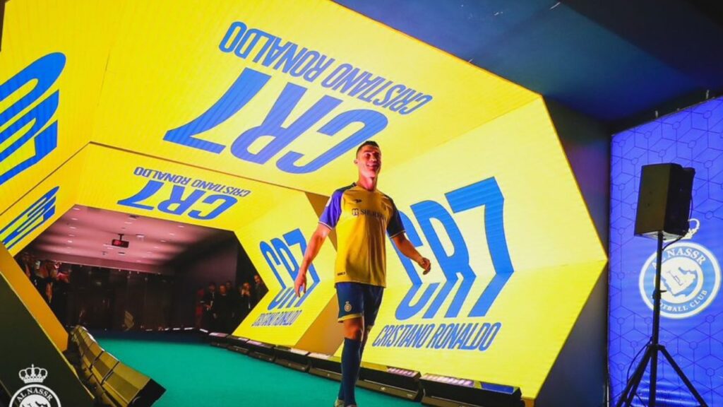 Apresentação de Cristiano Ronaldo, do Al Nassr