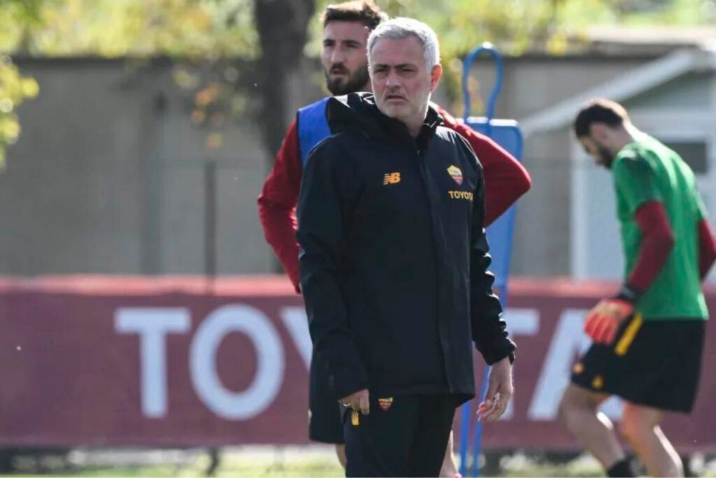 José Mourinho, técnico da Roma