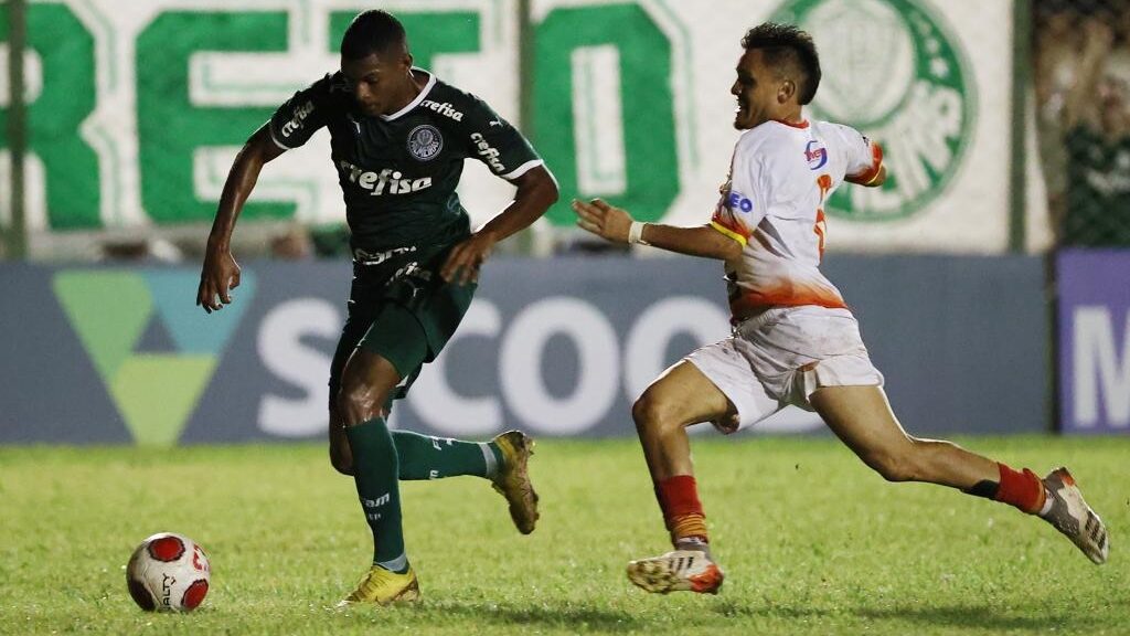 Jogador do Palmeiras estreia na Copinha contra o Juazeirense