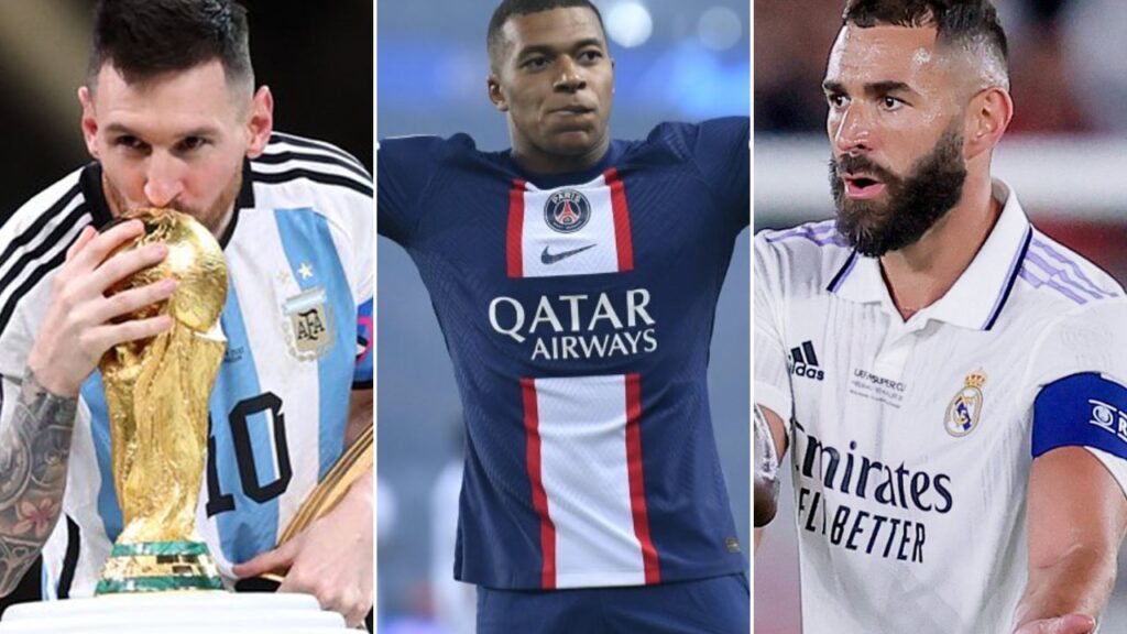 Melhor jogador do mundo: Messi, Mbappé e Benzema são finalistas do The Best