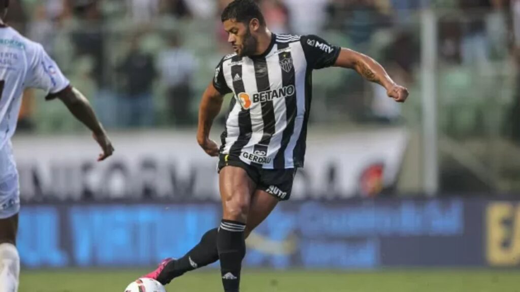 Gol de Hulk: Atacante Hulk, do Atlético-MG