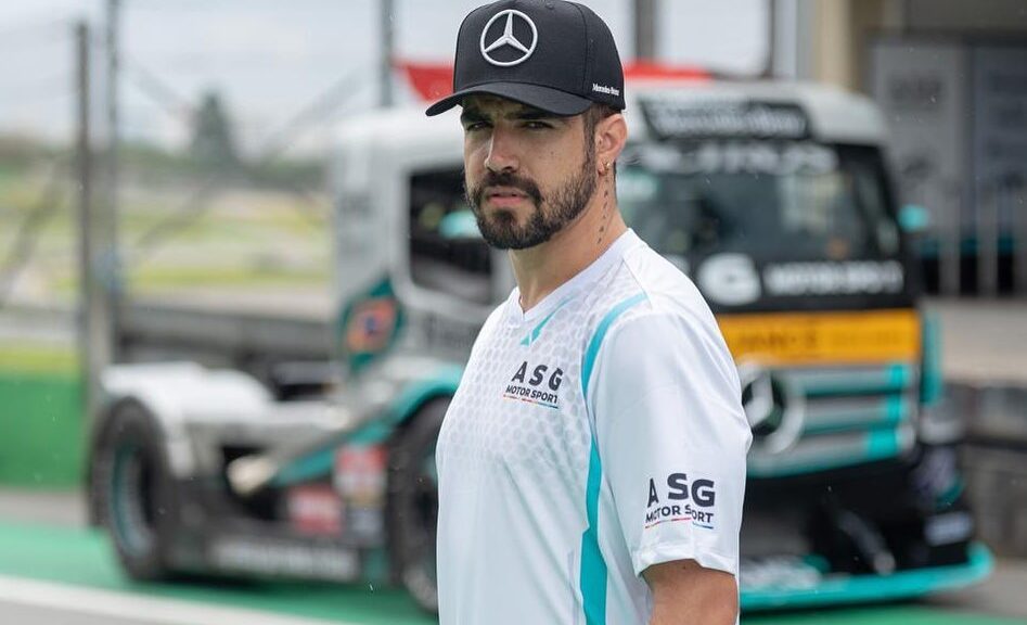Caio Castro, ator e piloto da ASG Motorsports Mercedes-Benz na Copa Truck