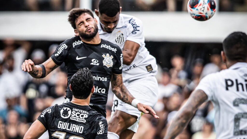 Santos e Corinthians empatam pelo Paulistão e Peixe tem risco de não classificar