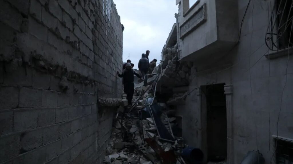 Escombros do Terremoto na Turquia e na Síria