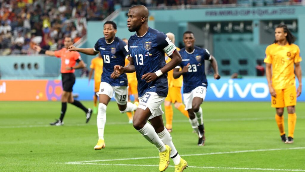 Atacante Enner Valencia, da Seleção do Equador