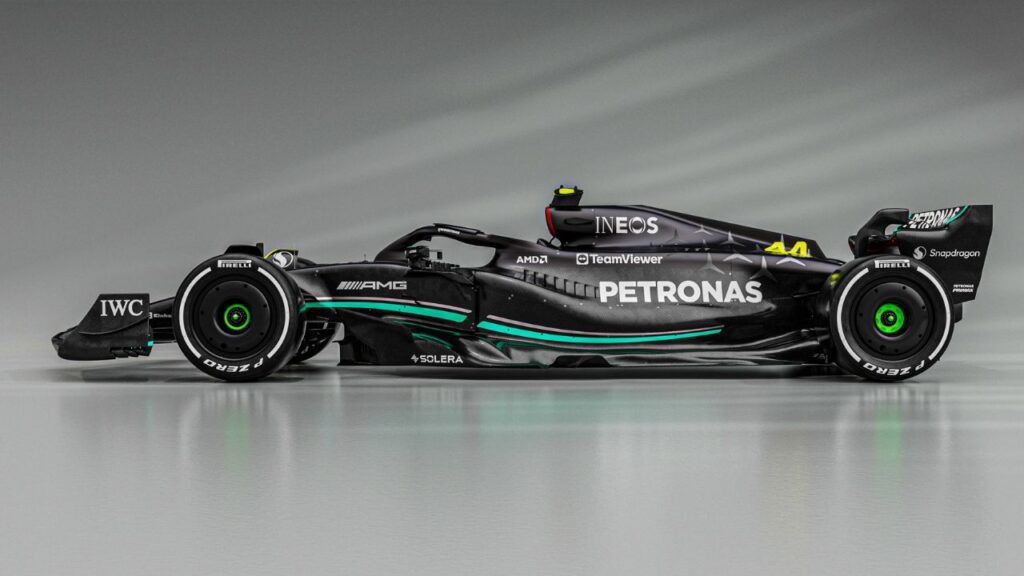 Carros da Fórmula 1 2023 - Carro da Mercedes