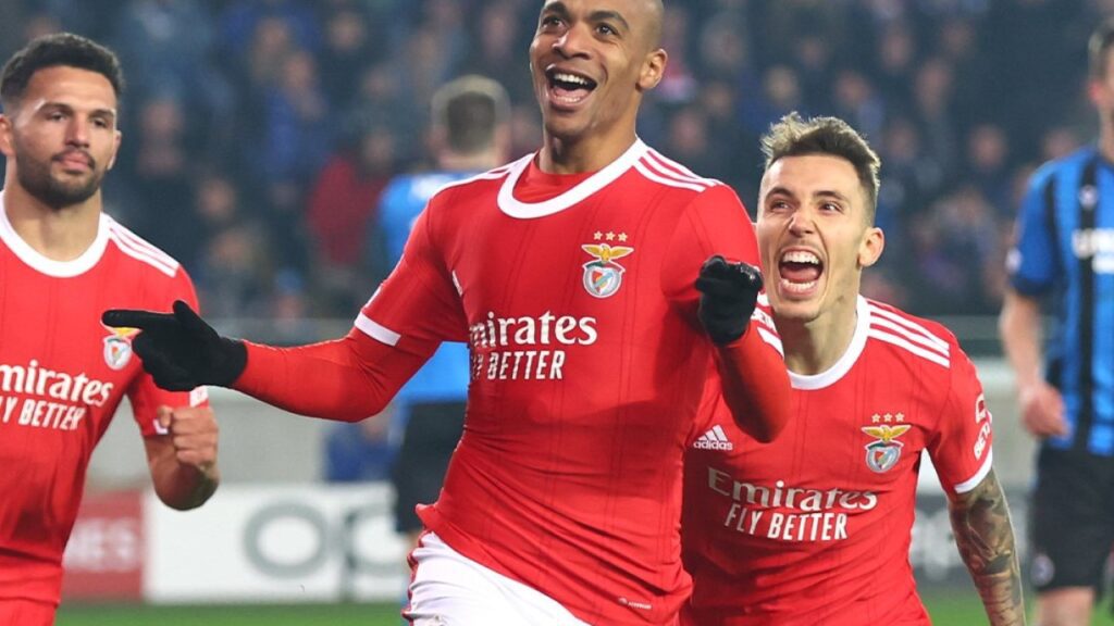 Fora de casa, Benfica vence o Brugge e fica perto das quartas da Champions