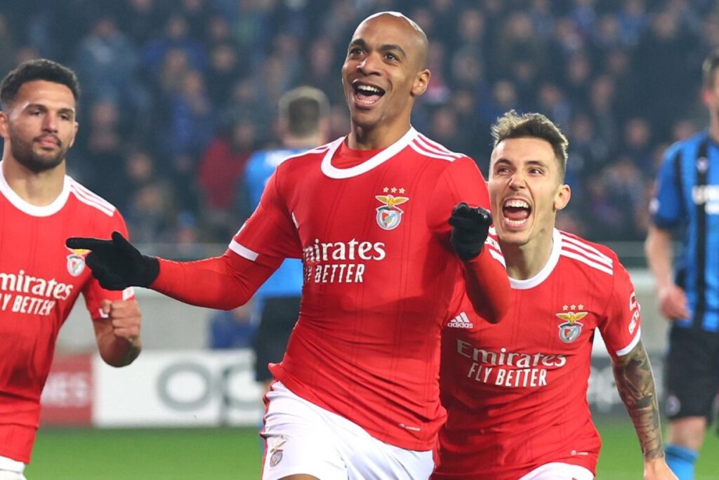 Fora de casa, Benfica vence o Brugge e fica perto das quartas da Champions