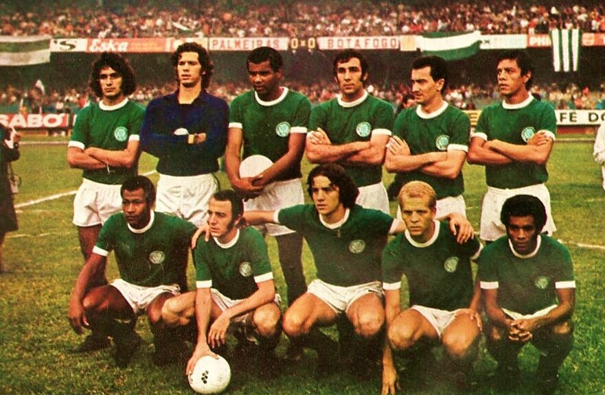 Título brasileiro do Palmeiras em 1972 - Palestra Itália