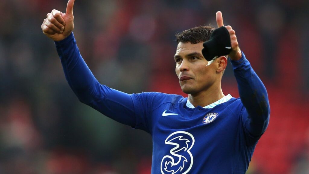 Experiente zagueiro brasileiro Thiago Silva