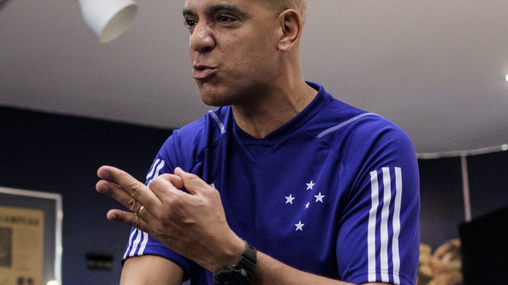 Treinador Pepa, no Cruzeiro