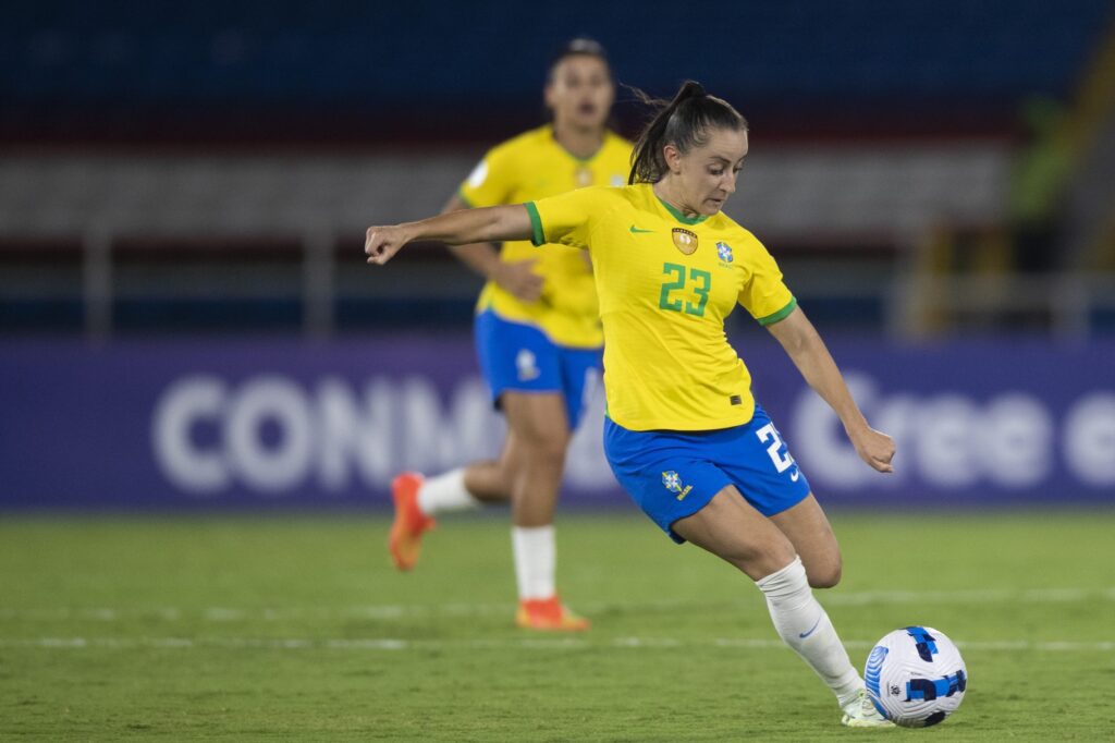 Finalíssima Feminina: Luana, do Corinthians, foi convocada para substituir Duda Sampaio. Foto: Thais Magalhães/CBF