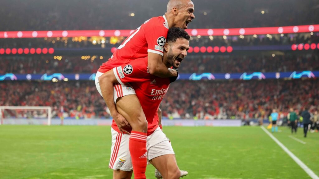 Benfica avança na Champions League após nova goleada no Brugge