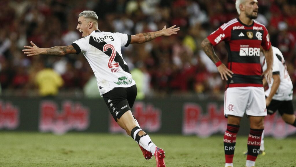 Pumita faz golaço e Vasco vence o Flamengo no Carioca