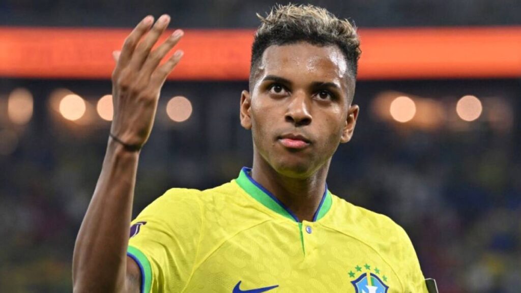 Rodrygo diz que Ancelotti brinca sobre assumir a Seleção Brasileira. Foto: Divulgação