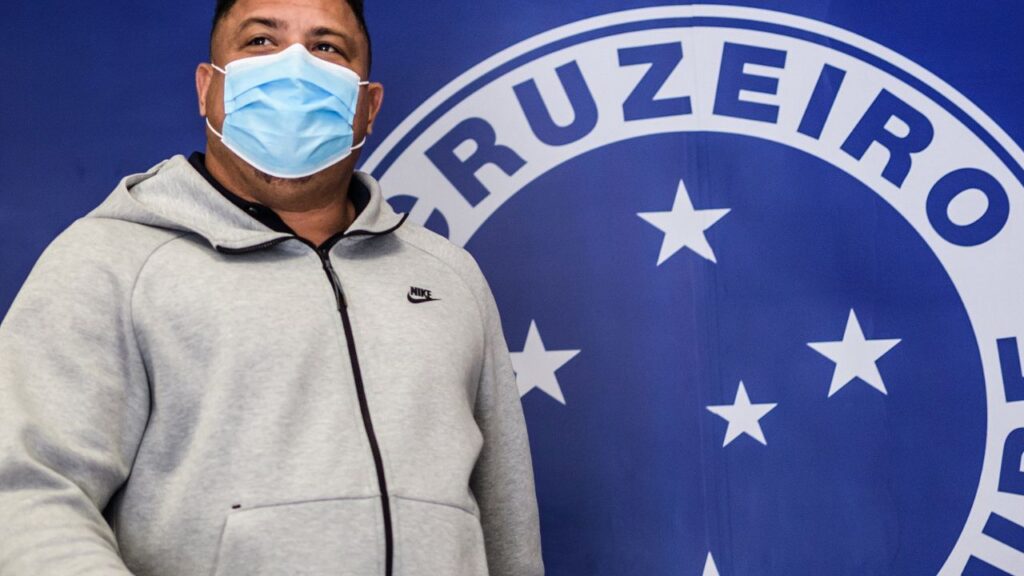 Ronaldo Fenômeno, sócio majoritário da SAF do Cruzeiro