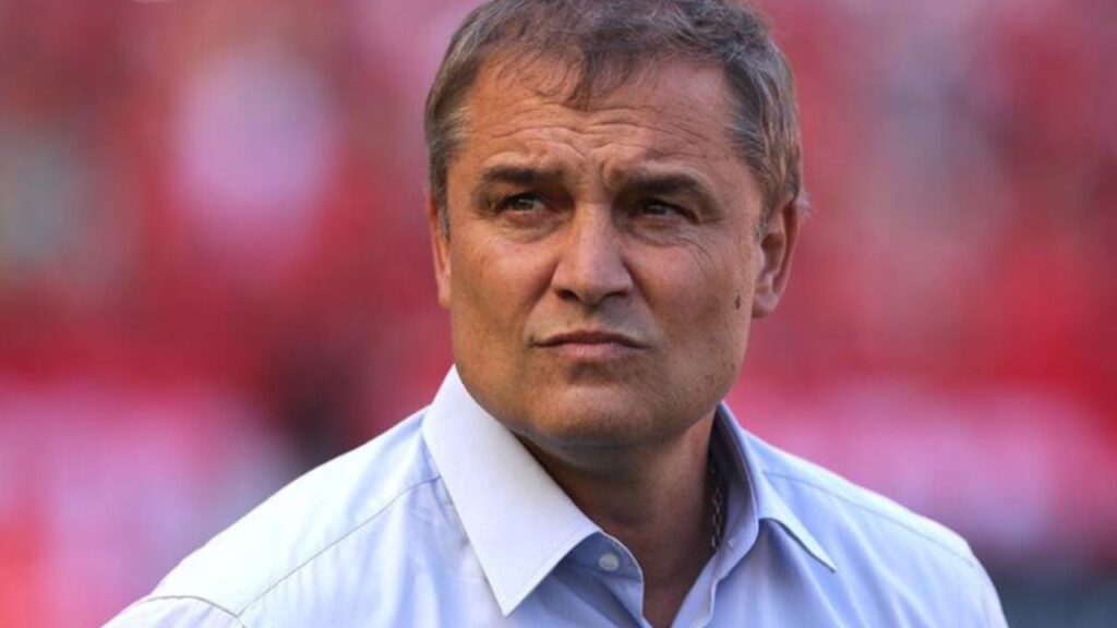 Olimpia contrata Diego Aguirre: Diego Aguirre, ex-treinador do São Paulo em 2018, em primeiro plano