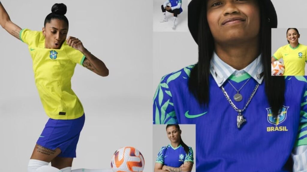 CBF lança o uniforme da Seleção Feminina: Debinha e Kerolin em destaque de lançamento de nova camisa da Seleção Brasileira