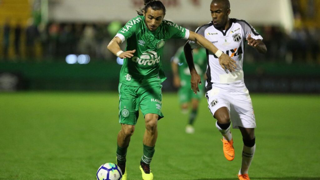 Ceará x Chapecoense: Lance do jogo Chapecoense x Ceará no Brasileirão 2019