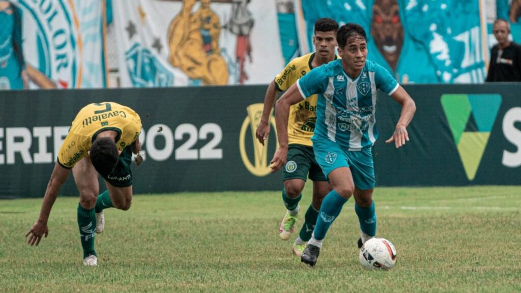 Ypiranga x Paysandu: Lance de jogo Paysandu x Ypiranga na Série C 2022