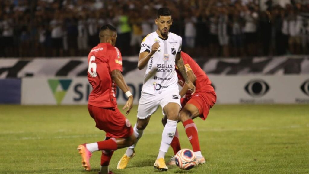 Lance do jogo América-RN x ABC no Potiguar 2023